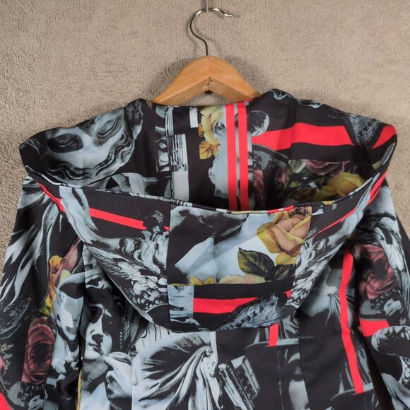 L' Atiste by Amy Jacket Dress Womens Small Multicolor Lined Stretch Hooded - Picture 11 of 12